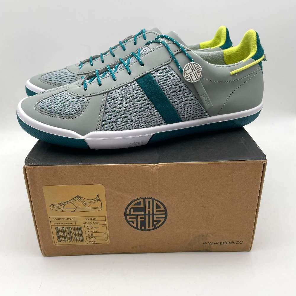 Plae #550030-095 Unisex Butler Button Low Top Sneakers